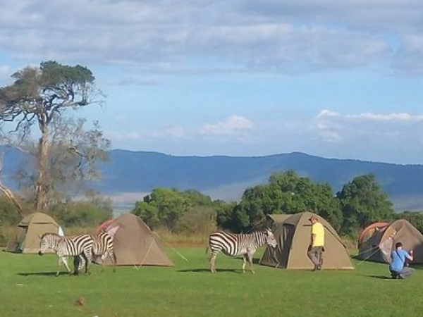 Camping in Tanzania